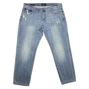 Lucky Brand 221 Original Straight Men’s Jeans 38x32 Blue Denim